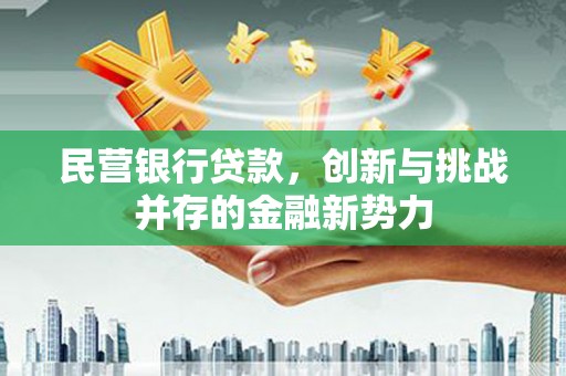 江宁民营银行贷款，创新与挑战并存的金融新势力