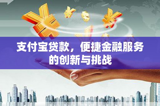 江宁支付宝贷款，便捷金融服务的创新与挑战