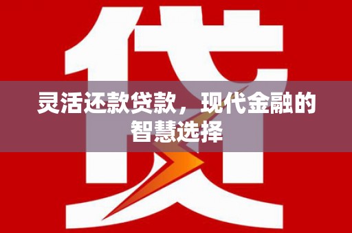 江宁灵活还款贷款，现代金融的智慧选择