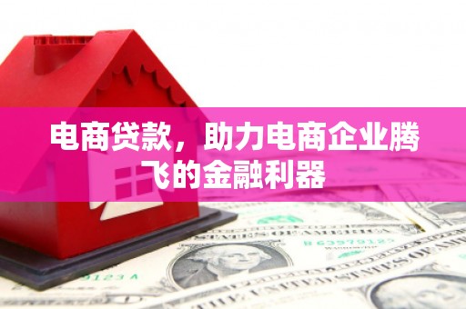 江宁电商贷款，助力电商企业腾飞的金融利器