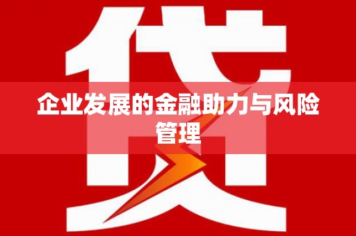 江宁企业发展的金融助力与风险管理