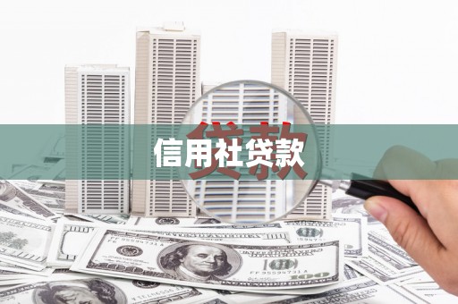 江宁信用社贷款