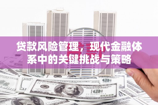 江宁贷款风险管理，现代金融体系中的关键挑战与策略