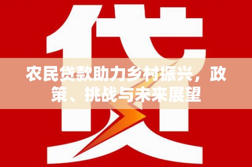 江宁农民贷款助力乡村振兴，政策、挑战与未来展望