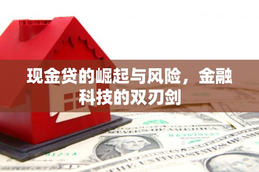 江宁现金贷的崛起与风险，金融科技的双刃剑