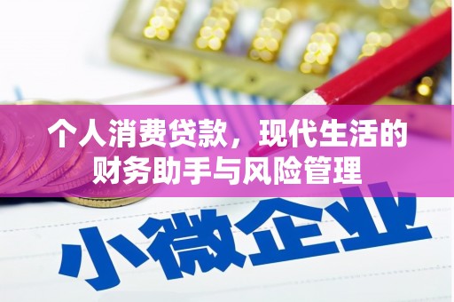江宁个人消费贷款，现代生活的财务助手与风险管理
