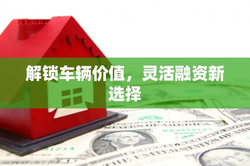 江宁解锁车辆价值，灵活融资新选择