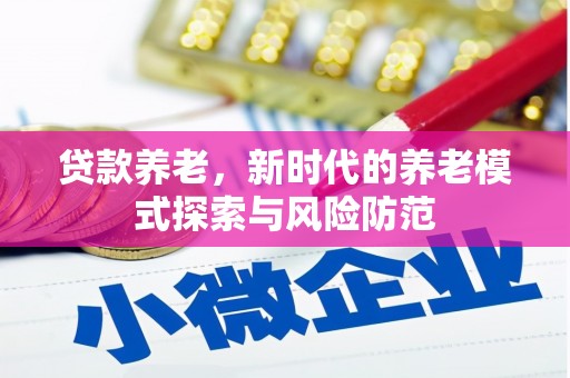 江宁贷款养老，新时代的养老模式探索与风险防范