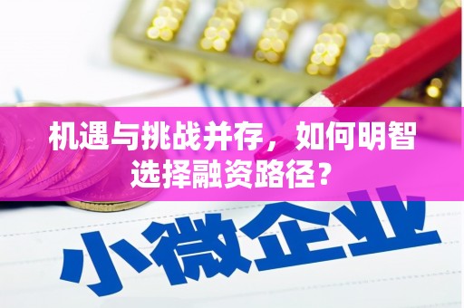 江宁机遇与挑战并存，如何明智选择融资路径？